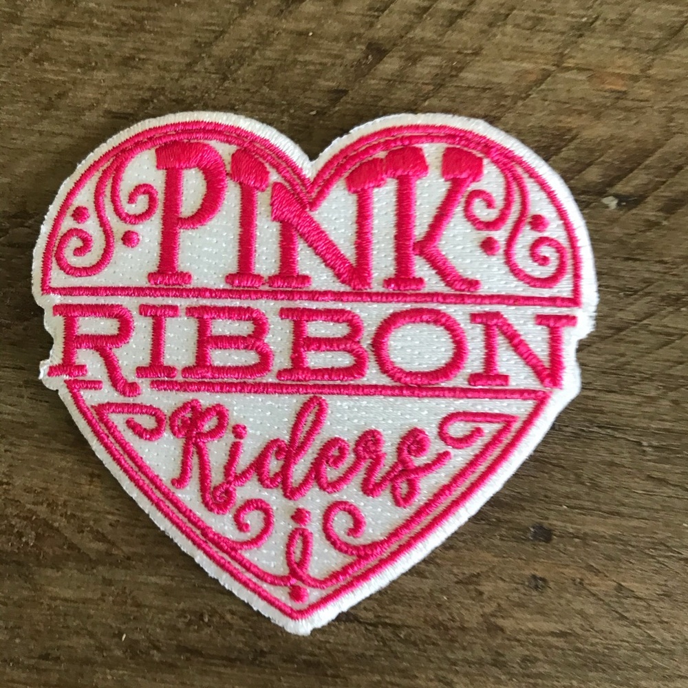 Heart iron on patch
